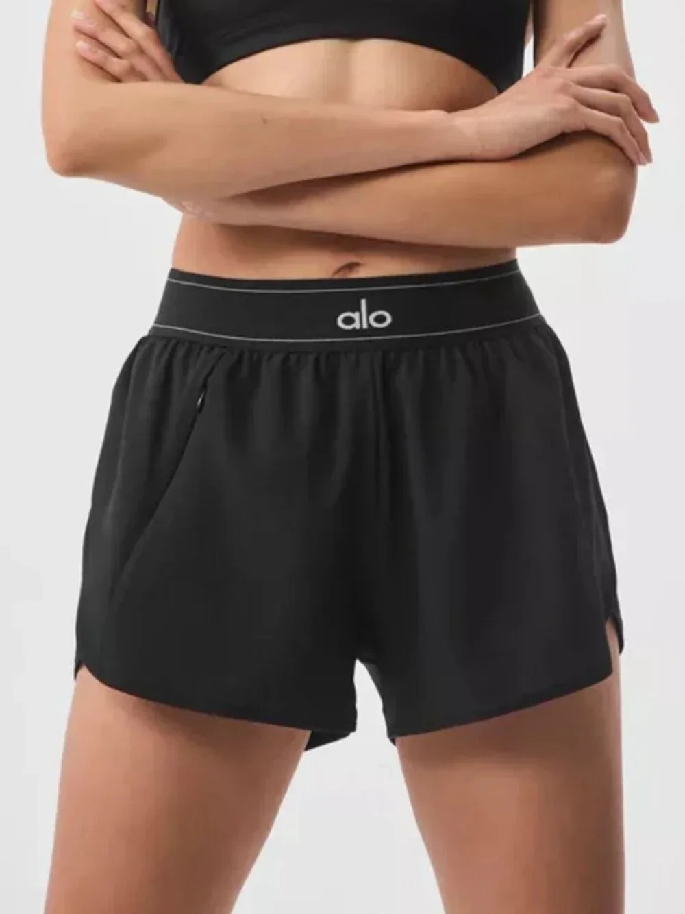 Brand New🏆ALO Yoga Match Point Short Black Tennis Style